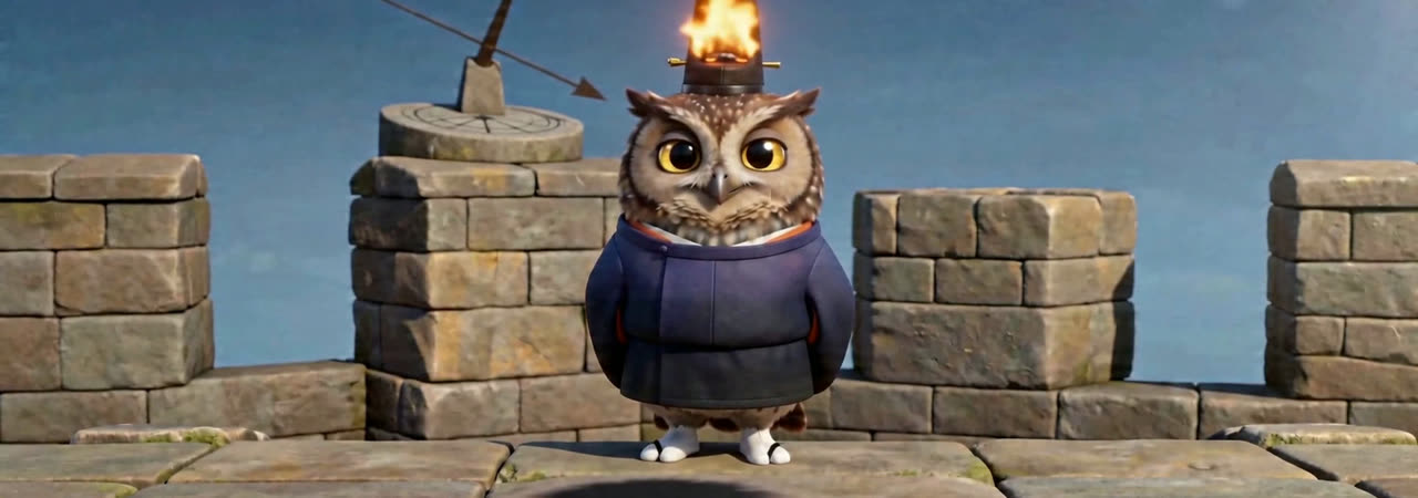 夜の焚き火に火花が舞う焼物の場面